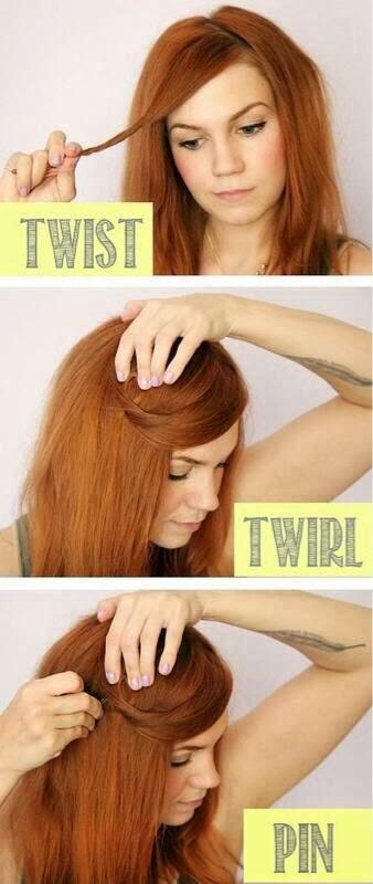 {Hair & Beauty: Growing out my fringe}