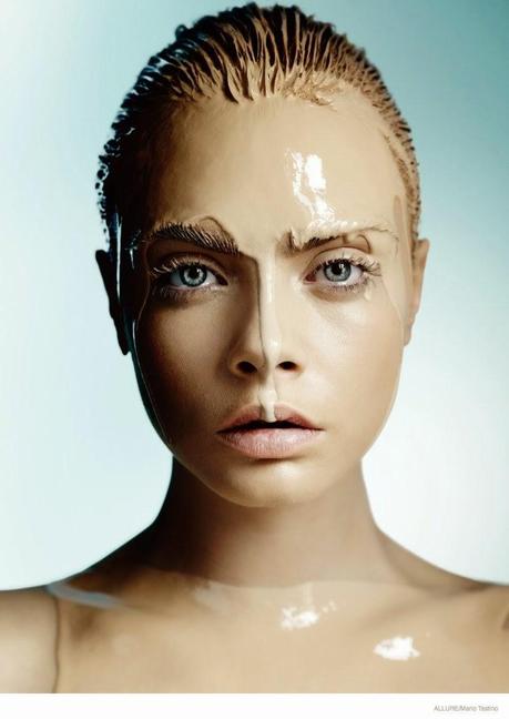 @CaraDelevingne FOR @MarioTestino IN COVER STORY OF @Allure_Magazine