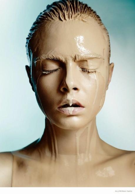 @CaraDelevingne FOR @MarioTestino IN COVER STORY OF @Allure_Magazine