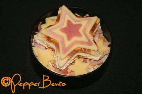 Starstruck Ham & Cheese Bento Lunch Box 2