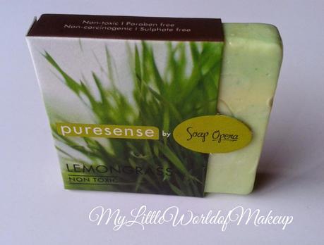 Puresense by Soap Opera Lemon Grass Soap Review