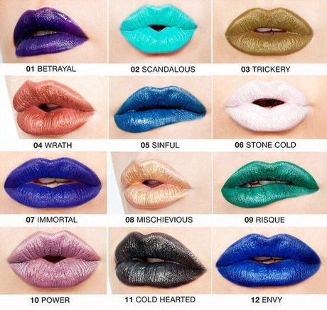 NYX Wicked Lippies swatches