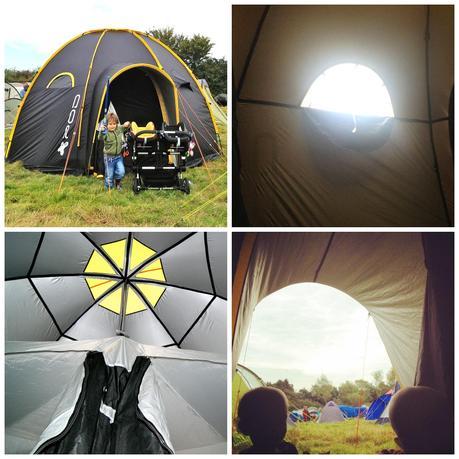 Happy Camping with the POD Tent Maxi