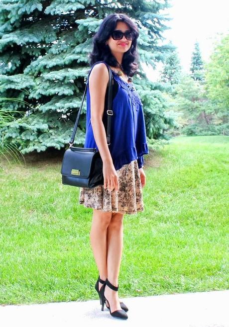 OOTD: Tangled up in Blue