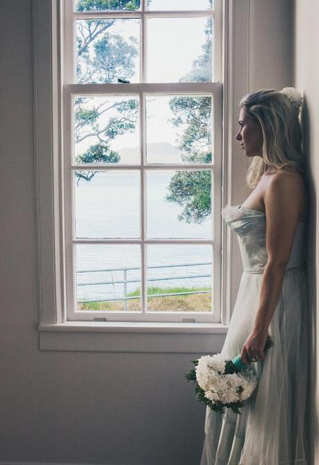 Fort Takapuna Bridal Shoot - Captured by Keryn Wedding Photographer9