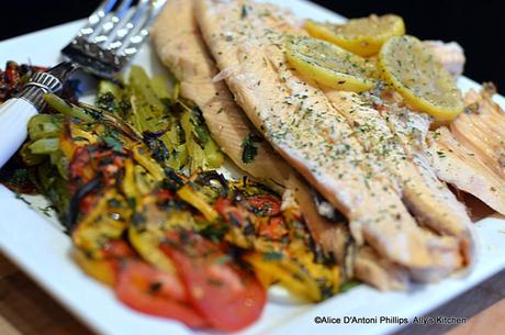 Oven Roasted Fresh Herb Mountain Trout  