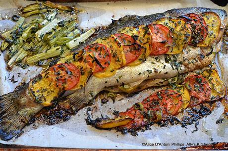 Oven Roasted Fresh Herb Mountain Trout  