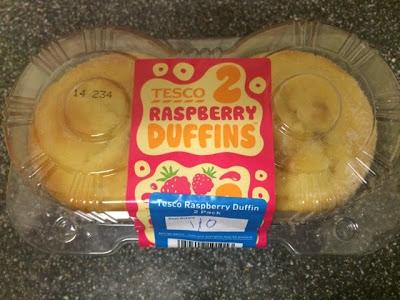 Today's Review: Tesco Raspberry Duffins