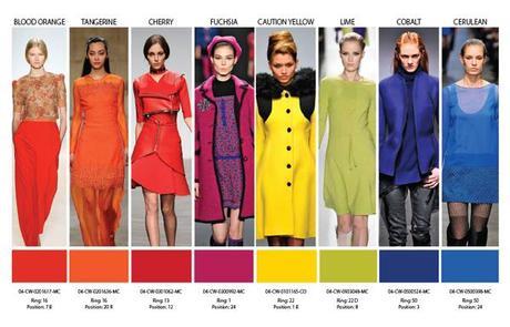 color palette2014 Fall/Winter Color Trend Brights