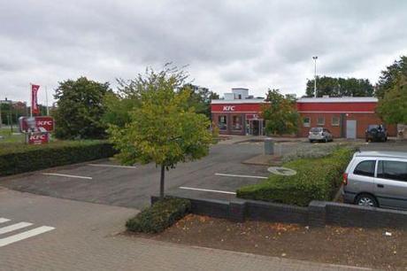 The KFC branch in Leicester