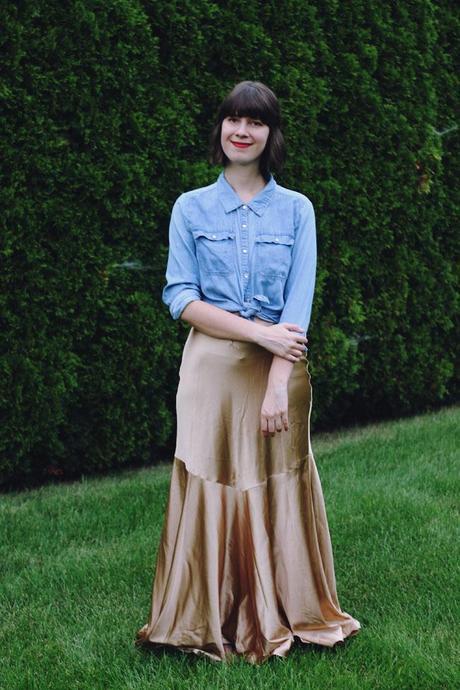 satin-skirts-with-chambray-shirts