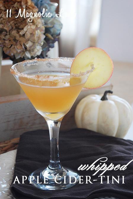 Whipped Apple Cider Martini