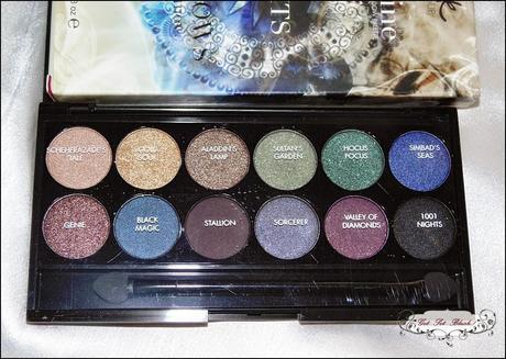 Sleek Makeup I-DIVINE IN ARABIAN NIGHTS Eye Shadow Palette-Review,Swatches,EOTD