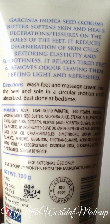 Dr. Batra's Foot Care Cream Review