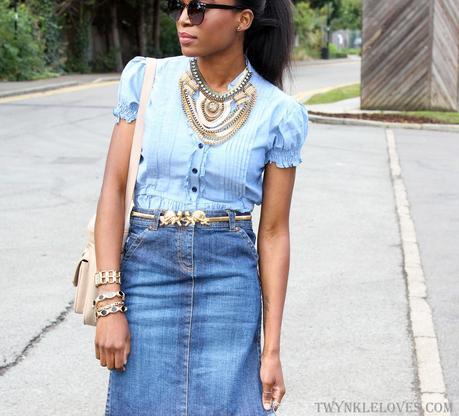 Today I'm Wearing: Denim + Chambray