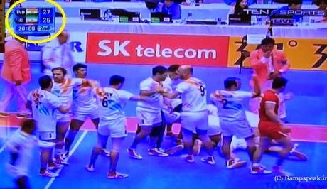 Double Gold for Indian Kabbadi Team in Asian Games 2014
