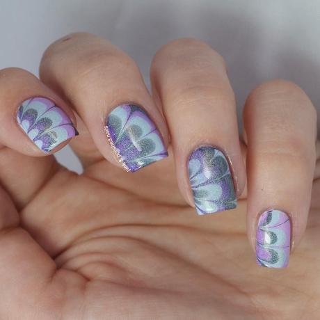 A Delightfully Holographic Water Marble