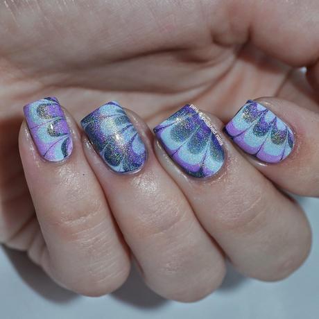 A Delightfully Holographic Water Marble