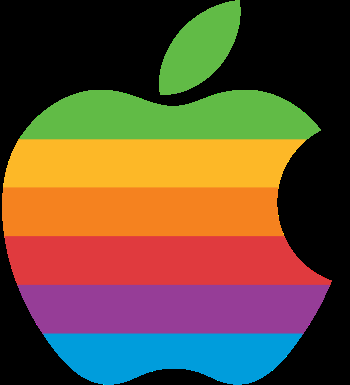 English: The logo for Apple Computer, now Appl...