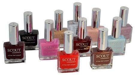 SCOUT Nail Lacquer  Group White & Text