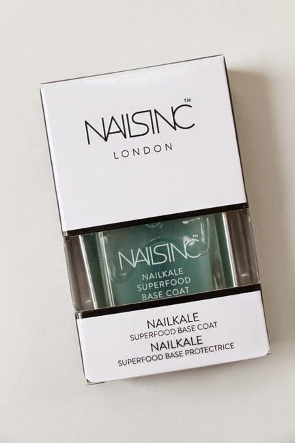 Kale? In a Base Coat? - Meet Nails Inc's New NailKale Superfood Base Coat