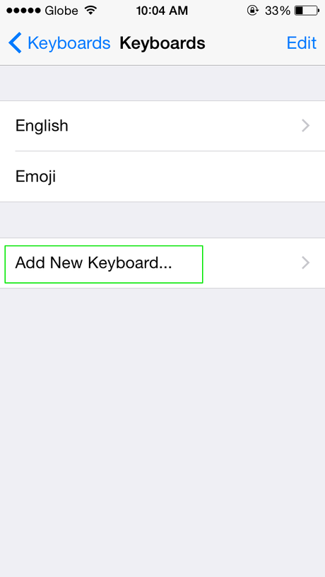 How to install third-party keyboard in iOS 8?