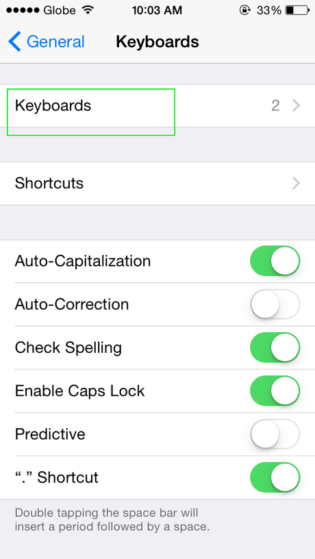 How to install third-party keyboard in iOS 8?