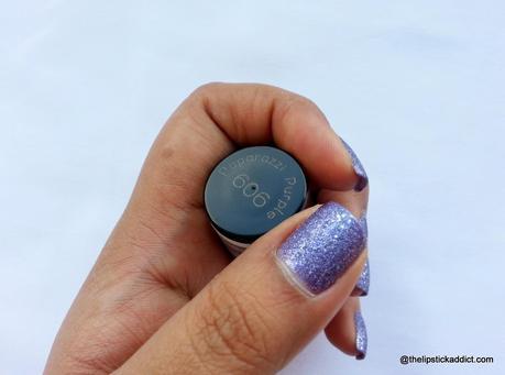 Swatches :: Maybelline Color Show Glitter Mania in Paparazzi Purple