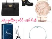 30th Birthday Gift Wish List