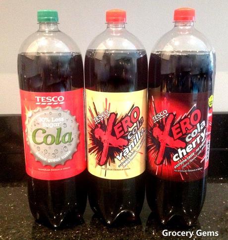 Tesco Cola 30% Less Sugar with Stevia (Coke Life)