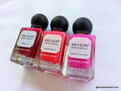 :: New Launch : Revlon Parfumerie Scented Nail Enamels ::