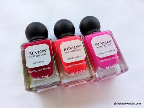 :: New Launch : Revlon Parfumerie Scented Nail Enamels ::