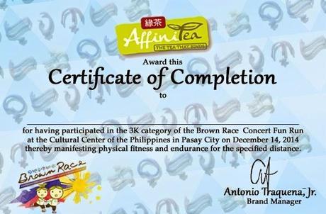 AffiniTea Run Presents Brown Race