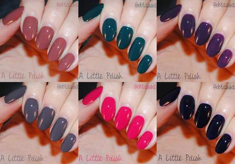 Barielle - Me Couture Collection for Fall 2014 - Swatches & Review