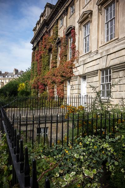 A bit of autumn color in Bath, England