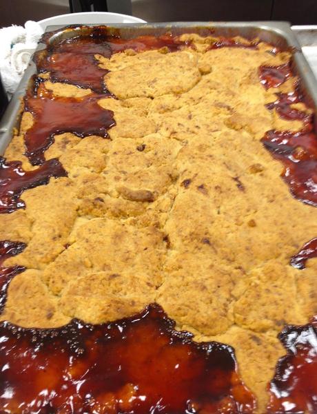 Pro-Am Winning Black Pepper Pineapple Cranberry Cobbler