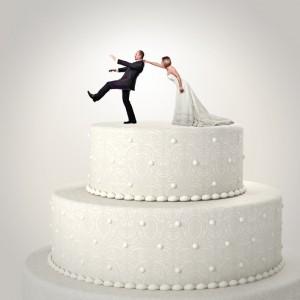 wedding funny cake