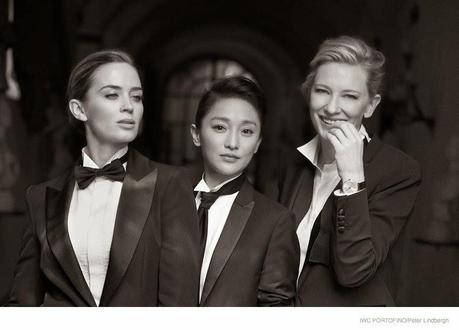 CATE BLANCHETT, EMILY BLUNT & ZHOU XUN STAR IN @IWC PORTOFINO ADS BY PETER LINDBERGH