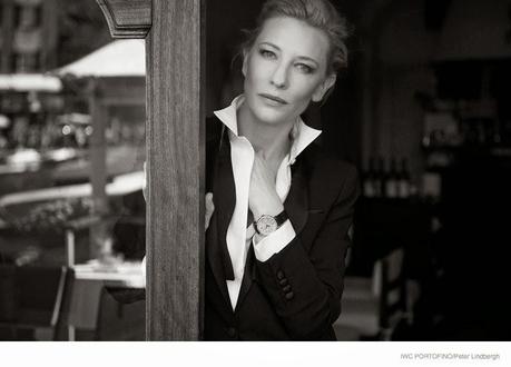 CATE BLANCHETT, EMILY BLUNT & ZHOU XUN STAR IN @IWC PORTOFINO ADS BY PETER LINDBERGH