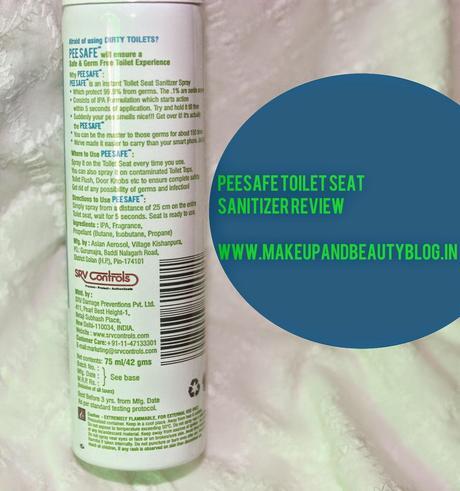 PeeSafe Toilet Seat Sanitizer review