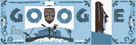 Special Google doodle for Thor Heyerdahl - Ethrographer and Kon Tiki