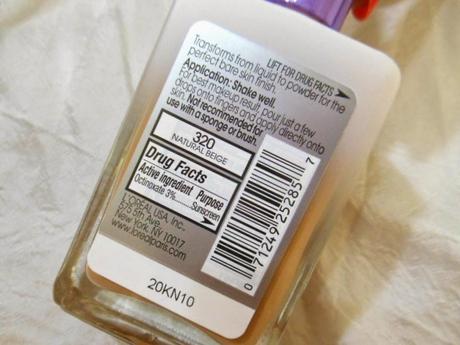 L'Oreal Paris Nude Magic Liquid to Powder Foundation : Review