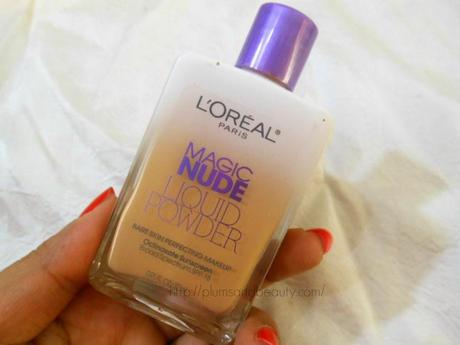 L'Oreal Paris Nude Magic Liquid to Powder Foundation : Review