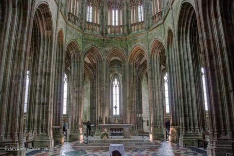 Mont Saint Michel Chapel Interior