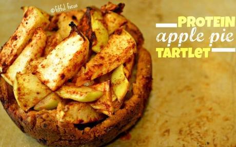 Protein Apple Pie Tartlet via Fitful Focus