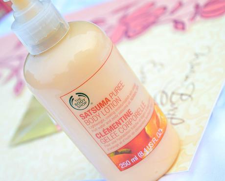 The Body Shop Satsuma Puree Body