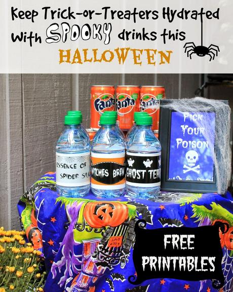 Keep trick-or-treaters hydrated with spooky drinks this Halloween! #SpookySnacks #shop