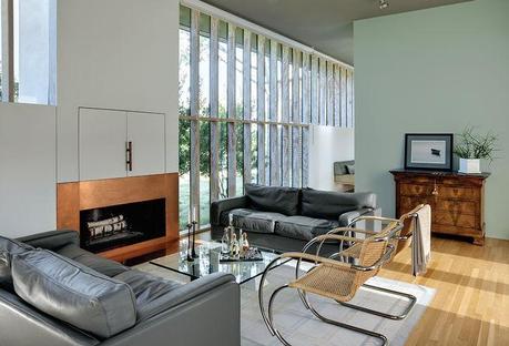 modern vanguard way  living room laminated lumber window
