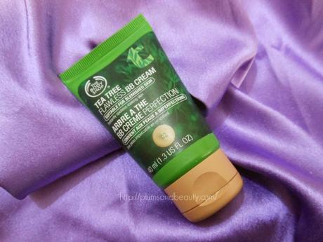 The Body Shop Tea Tree Flawless BB Cream 02 : Review, Swatch, FOTD