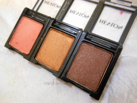 Revlon Colorstay Shadow Links Eye Shadow Melon, Copper, Java : Review, Swatches, EOTD